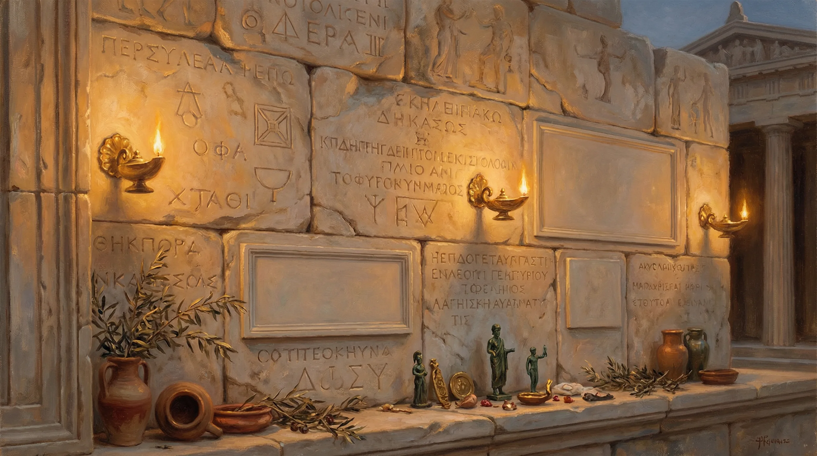 巅峰国际神谕留言壁古希腊许愿墙